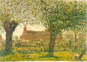 George Price Boyce.RWS At Binsey near Oxford oil painting artist